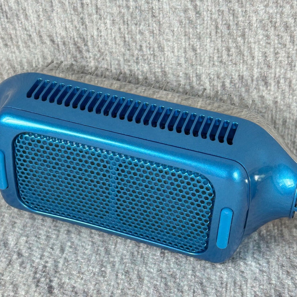 BaBylissPRO CryoCare Cold Therapy Hair Brush Blue Silver BABCP1 Professional - Picture 4 of 5